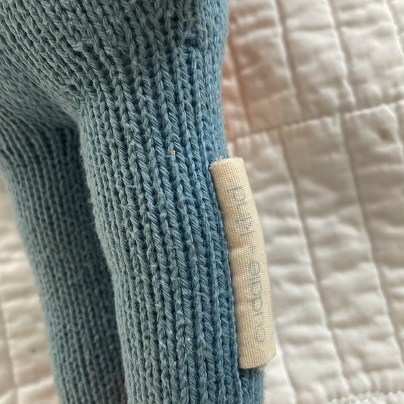 Cuddle + Kind Wyatt the Fox Little 13inch knit toy - Picture 6 of 8